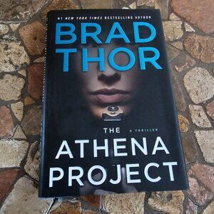 Brad Thor "The Athena Project" Hardcover Thriller, 10 in the Scot Harvath Series
